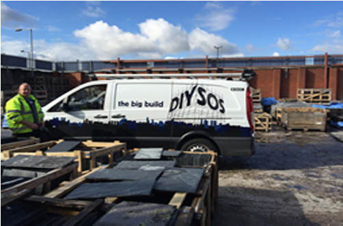 DIY SOS Reclaimed Welsh Slate